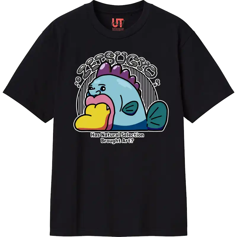 舌魚のTシャツ